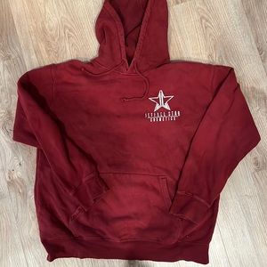 Jeffree star cosmetics burgundy hoodie also known as unicorn blood 🩸 size large